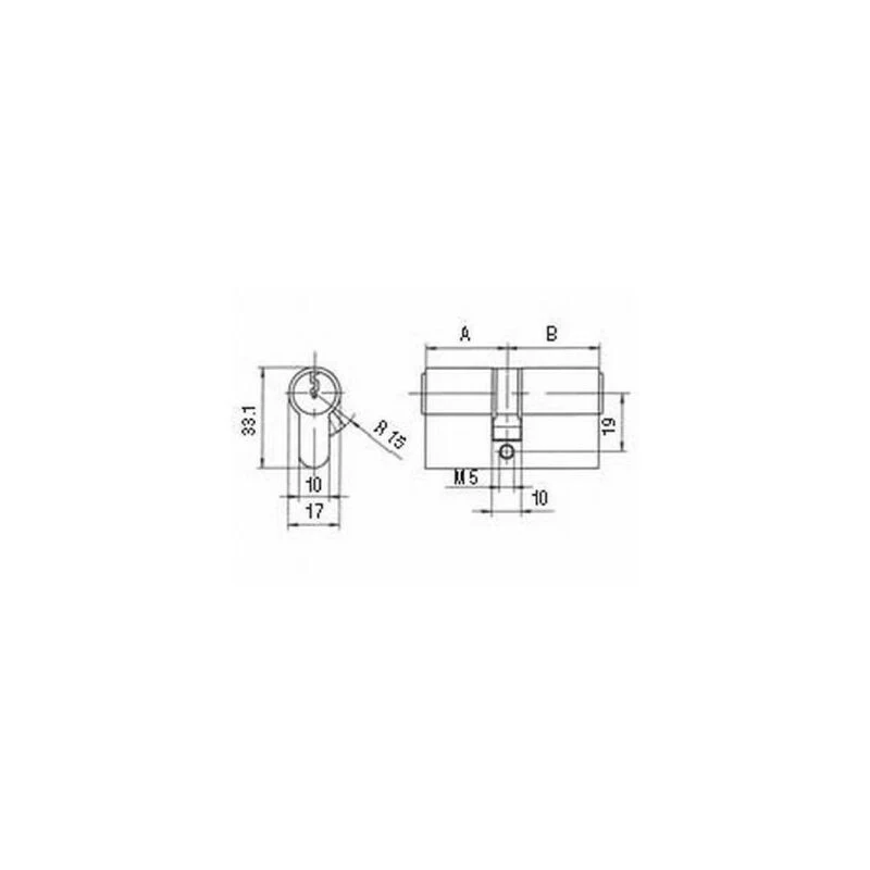 Profil BKS z podwójnym cylindrem PZ 8800 35/40 mm ( 3000251980 )