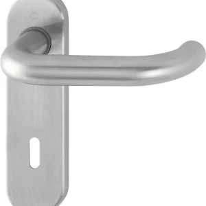 HOPPE zestaw krótkich rozet Paris E138Z/353K stal nierdzewna F69 ( 3000203012 )